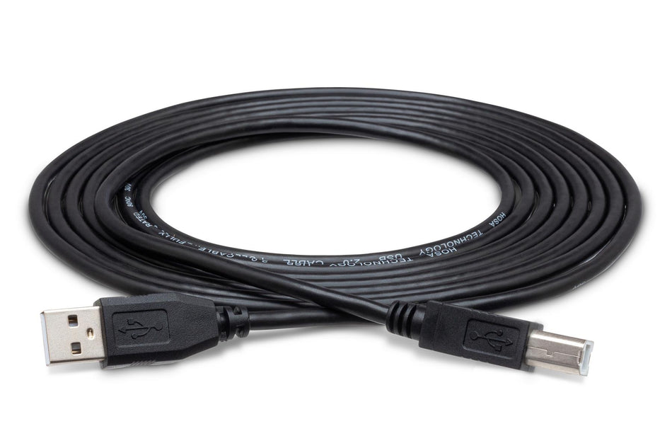 Hosa High Speed USB Cable Type A to Type B (5ft)
