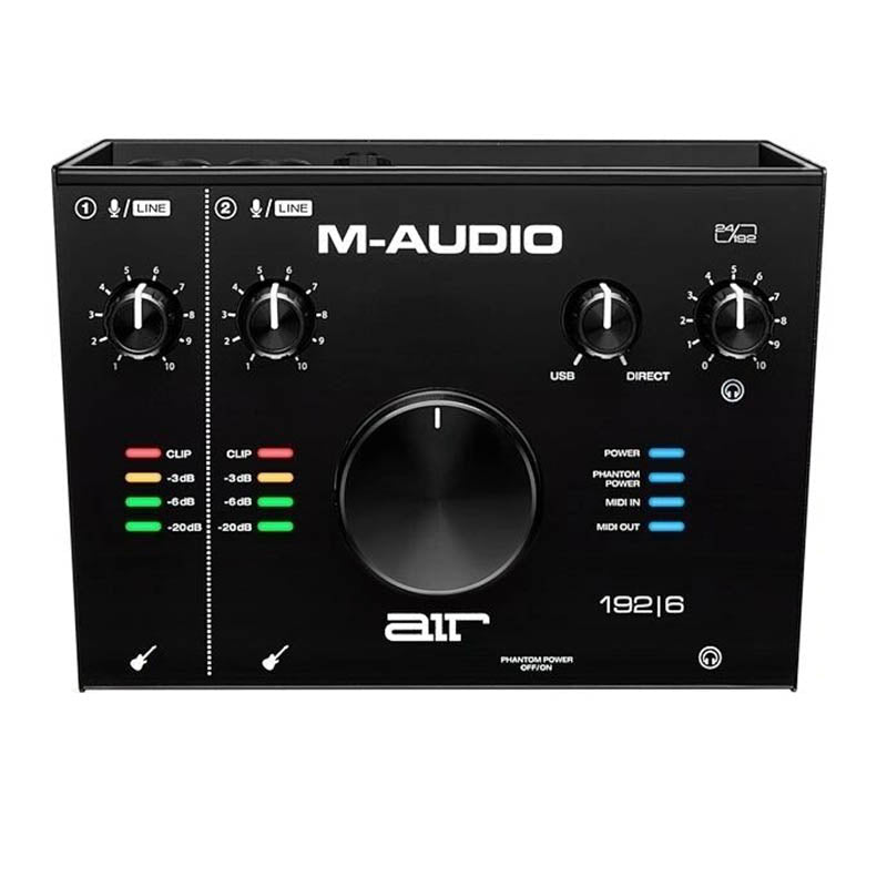 M-Audio AIR 192|6 USB Audio Interface – Denver DJ School