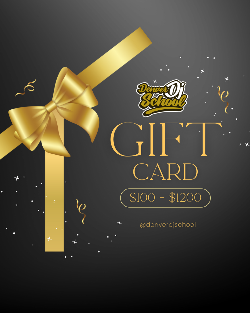 Denver DJ School Digital Gift Card