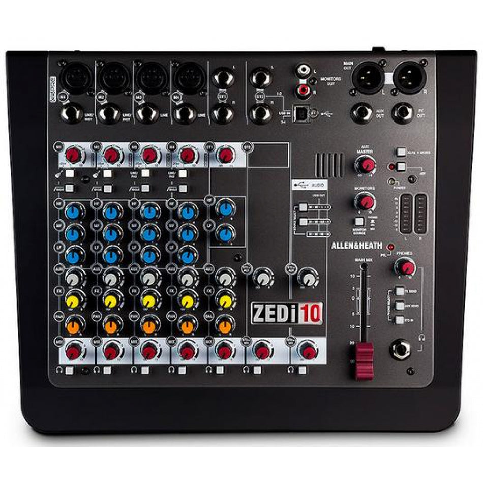 ZEDi-10 Hybrid compact mixer / 4×4 USB interface