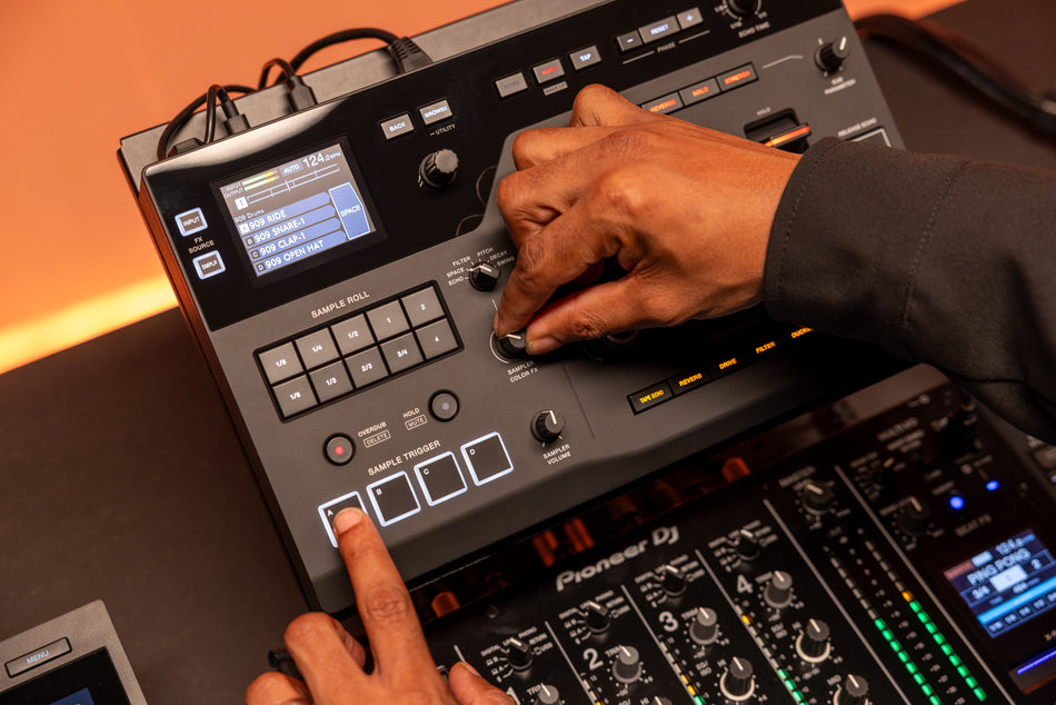 AlphaTheta RMX-IGNITE effector, made to show DJ's individuality and spark creativity