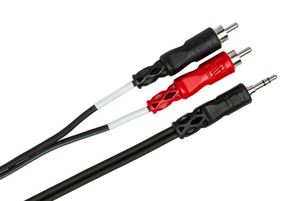 HOSA Stereo Breakout 3.5 mm TRS to Dual RCA
