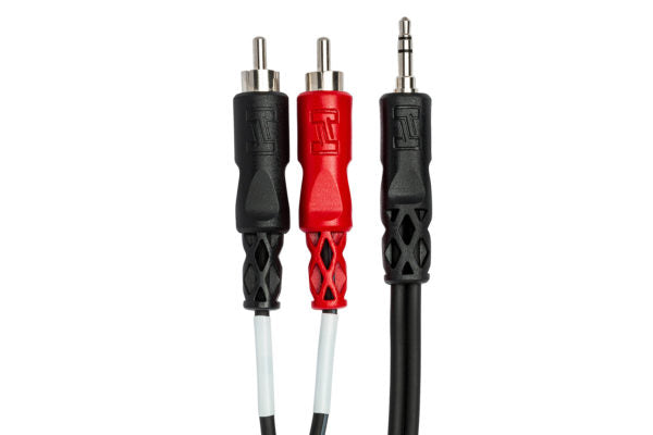 HOSA Stereo Breakout 3.5 mm TRS to Dual RCA