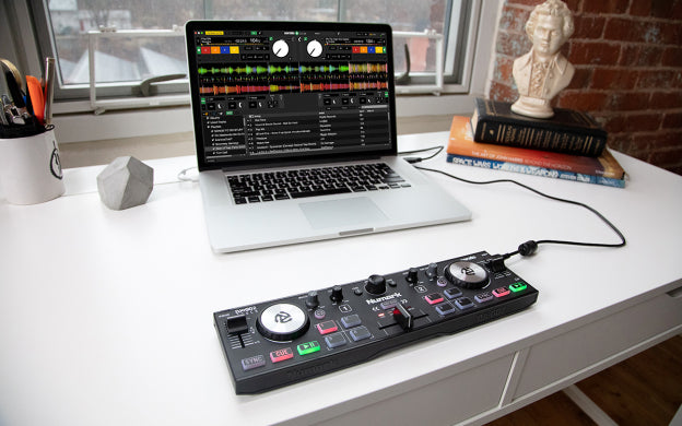 Numark DJ2GO2 Touch - Portable Serato DJ Controller with Audio 