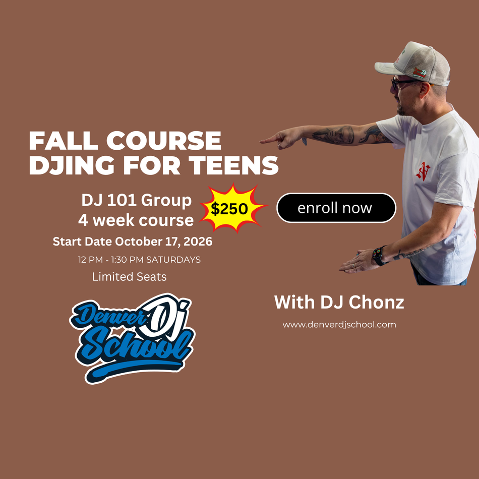 DJing For Teens Fall Group Course DJ 101