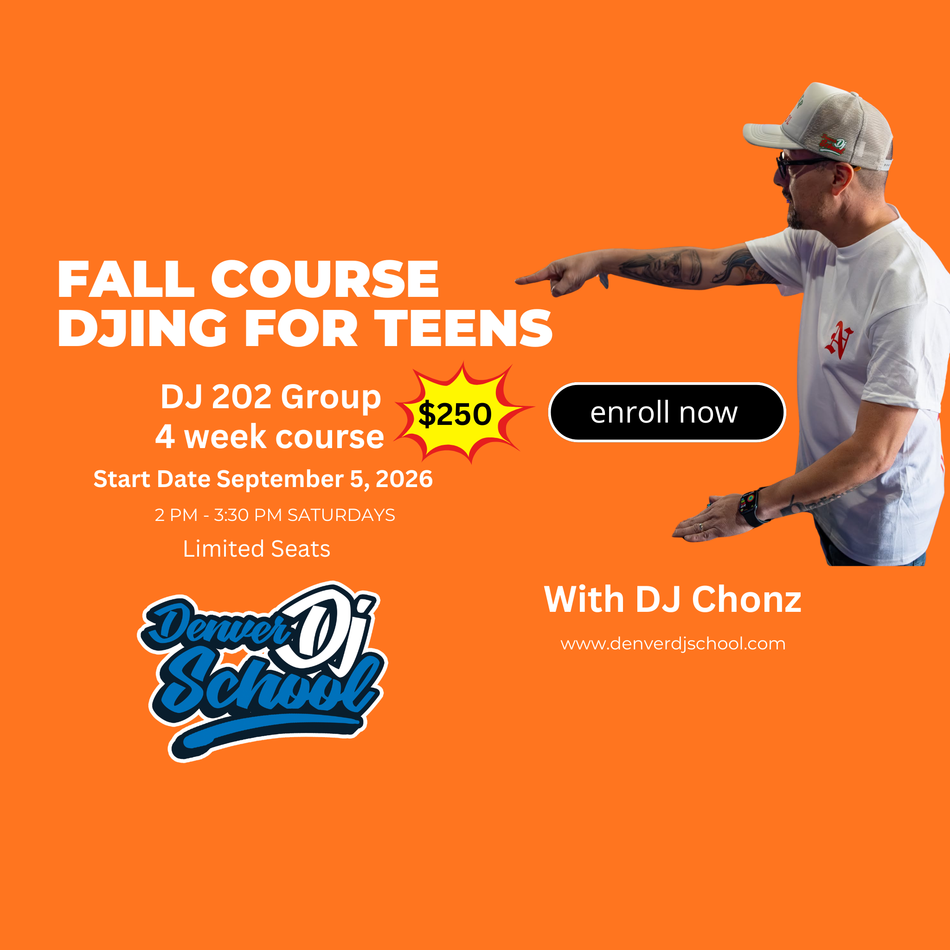 DJing For Teens Fall Group Course DJ 202