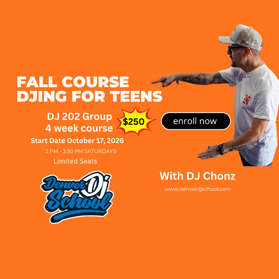 DJing For Teens Fall Group Course DJ 202