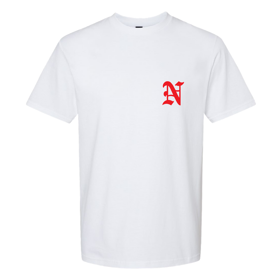 OG B-Boy North Denver Tee (White & Red)