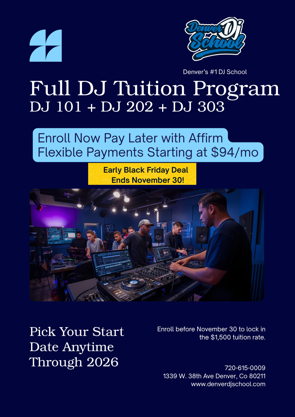 Full DJ Program – DJ 101 + 202 + 303 (Early Black Friday Bundle)