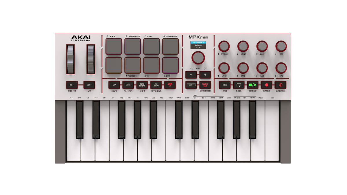 Akai Professional MPK Mini IV 25-Key MIDI Keyboard Controller Akai Professional MPK Mini IV 25-Key MIDI Keyboard Controller