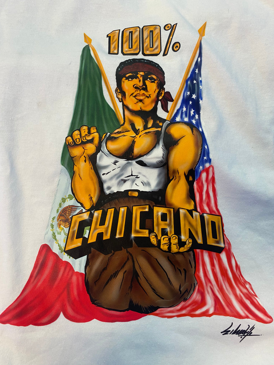 "100% Chicano" Tee Shirt