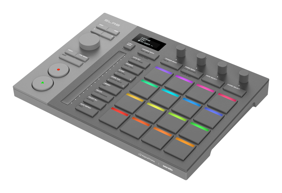 SLAB Music Production Controller optimized for Serato studio