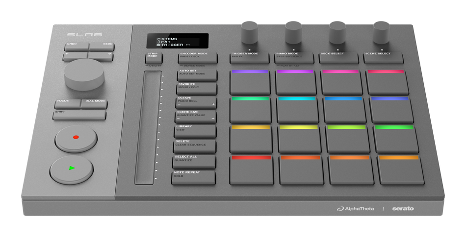 SLAB Music Production Controller optimized for Serato studio