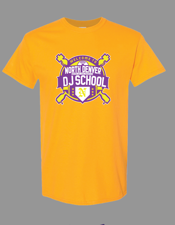 Turntable North Denver Tee (Yellow)