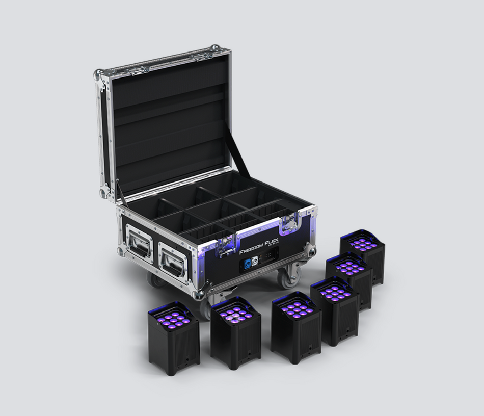 Freedom Flex H9 IP x 6 Lighting Rental | Denver DJ School