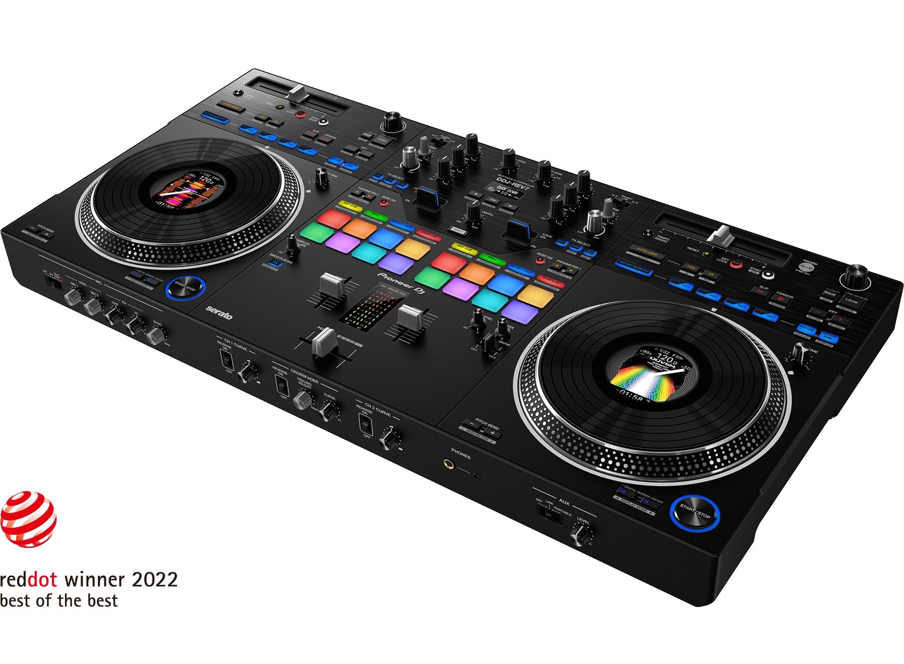 2024年製　Pioneer DJ DDJ-REV1 コントローラー DDJ-REV1 - Scratch style 2-channel DJ controller for Serato