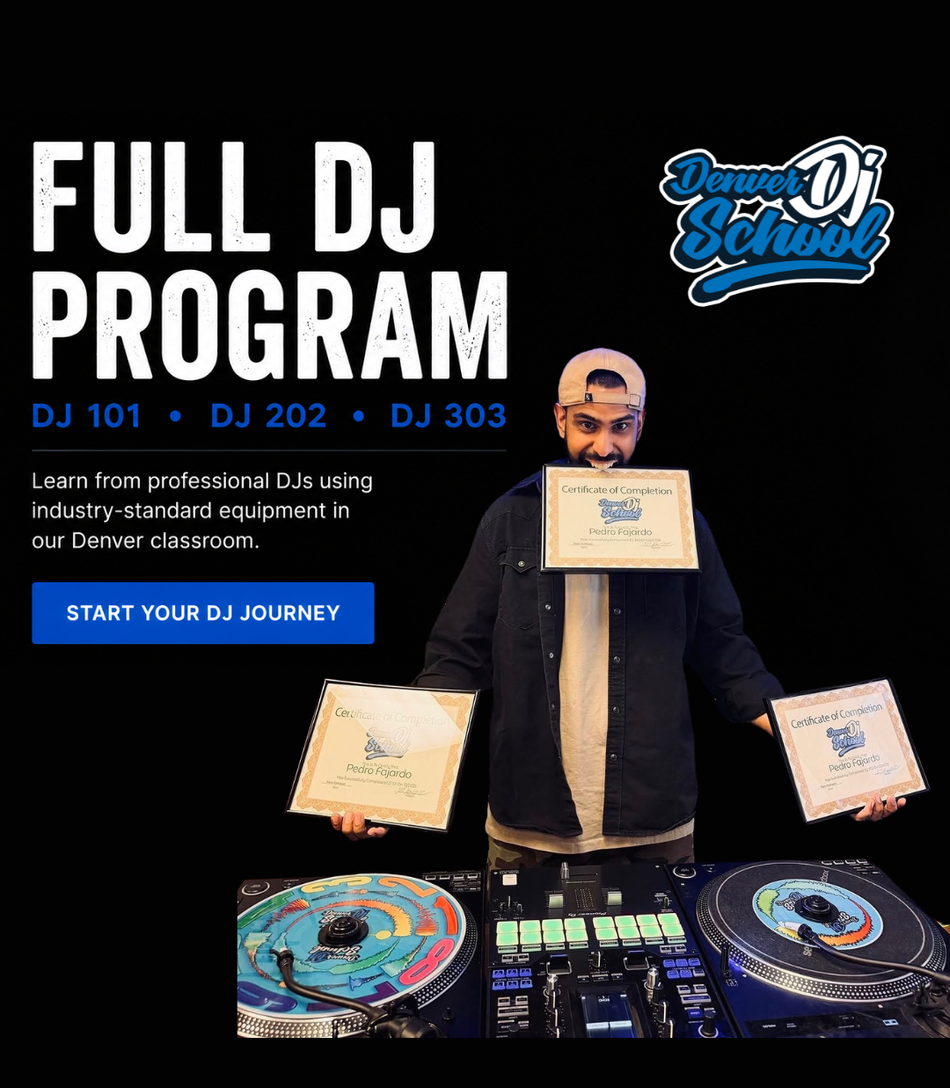 Full DJ Program – DJ 101 + 202 + 303