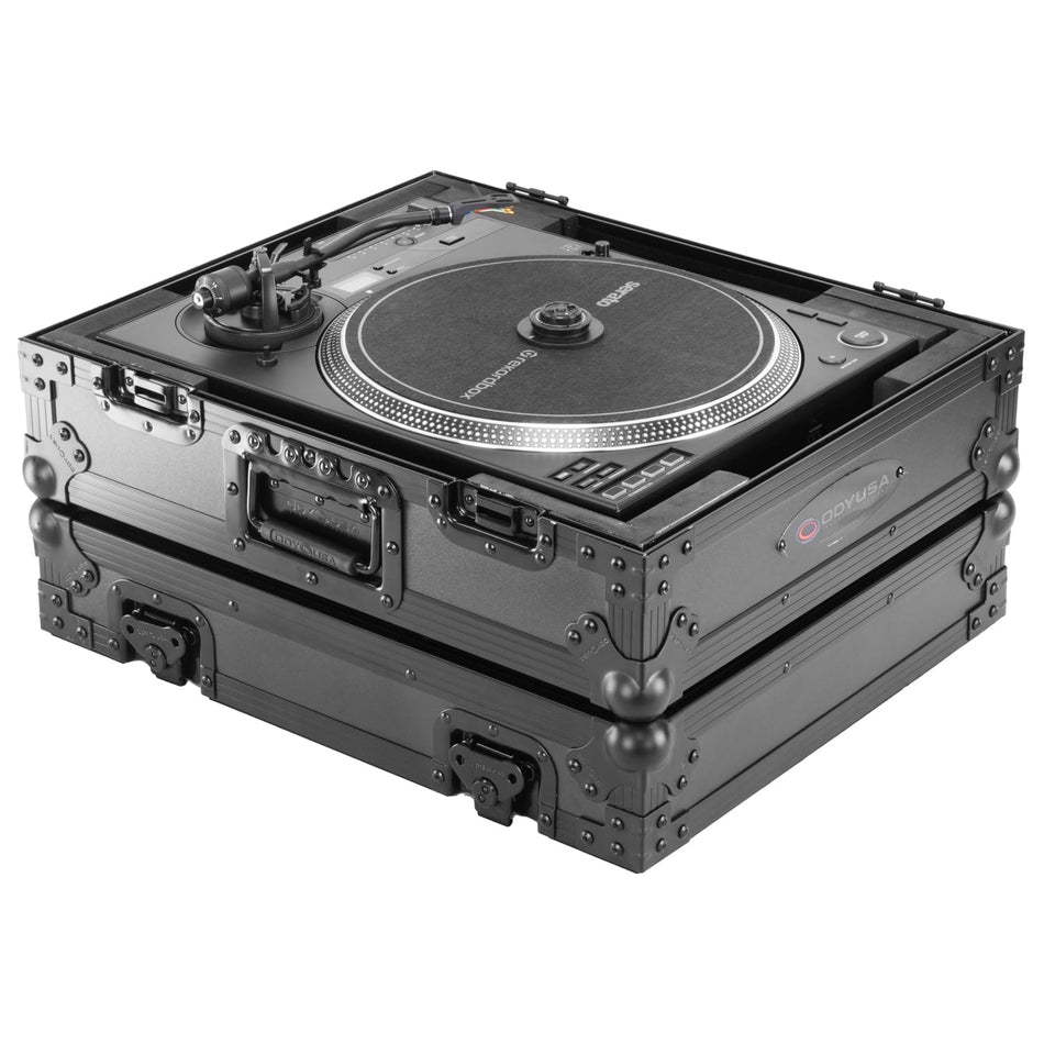 Pioneer DJ PLX-CRSS12 / Technics 1200 or Similar Size Turntable Black Label Flight Case