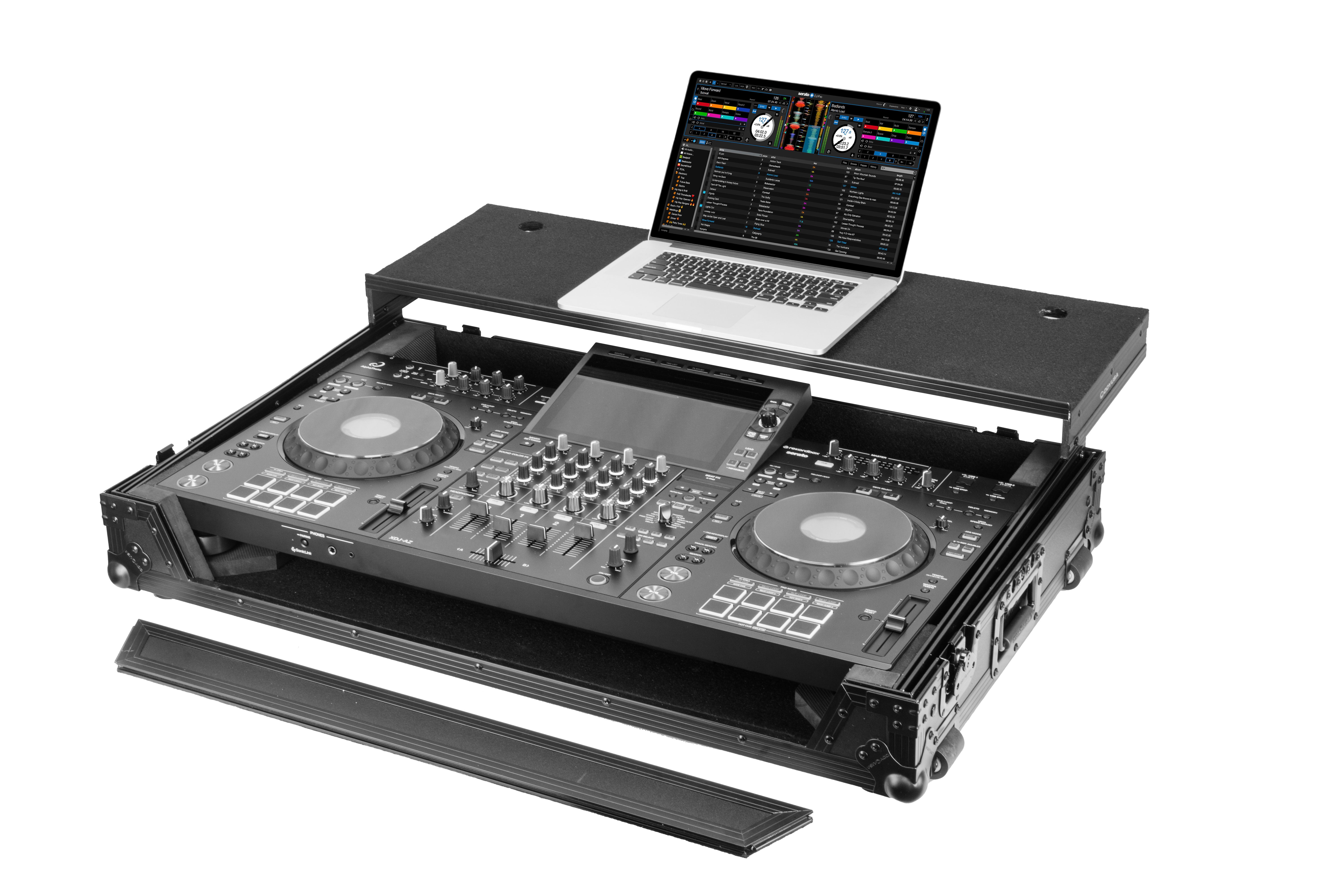 Odyssey AlphaTheta XDJ-AZ Black Label Flight Case with Glide