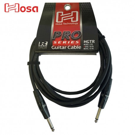 Hosa HGTR Pro Straight to Straight Guitar Cable 1/4 inch to 1/4 inch