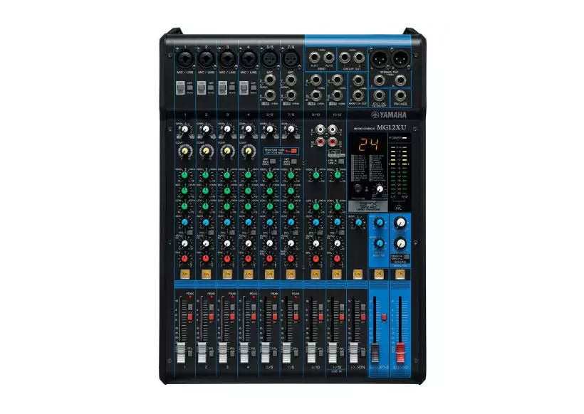Yamaha MG12XU Mixer Rental – 12-Channel Analog Console | Denver DJ School