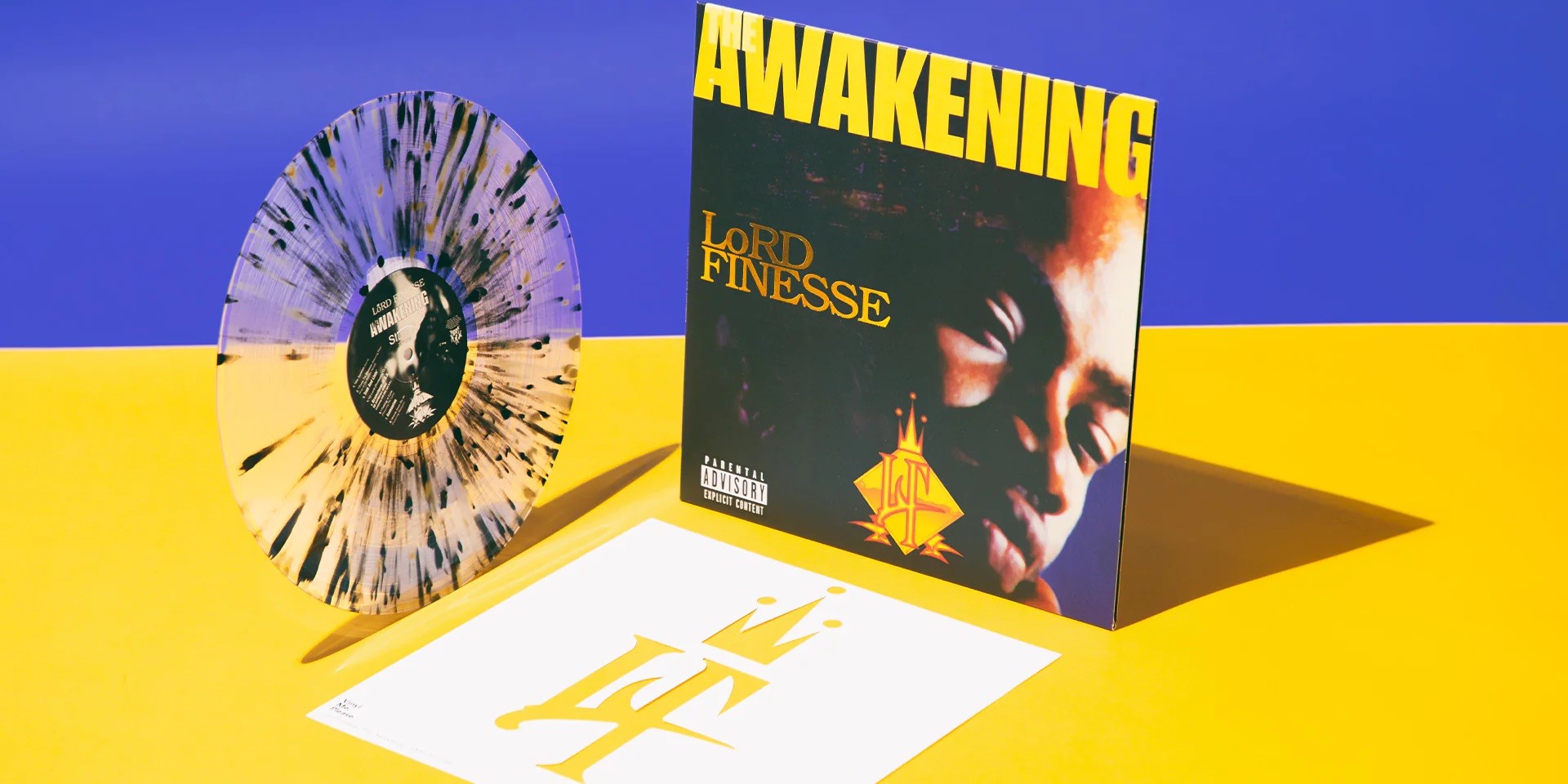 レコードケース Lord Finesse The Awakening ステッカー レコードケース Lord Finesse The Awakening ステッカー（渋谷