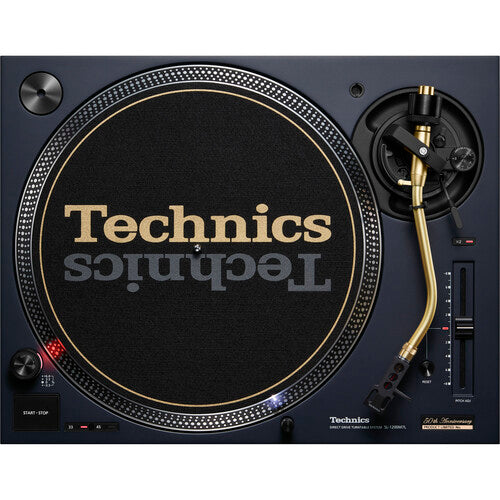 (Open Box) Limited Technics 50th Anniversary SL-1200MK7LPR (Blue) - Celebrate the Legacy of Turntablism with this Limited Edition Direct Drive Turntable System