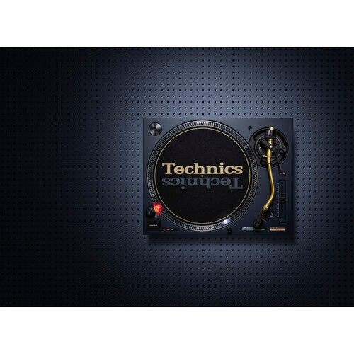(Open Box) Limited Technics 50th Anniversary SL-1200MK7LPR (Blue) - Celebrate the Legacy of Turntablism with this Limited Edition Direct Drive Turntable System