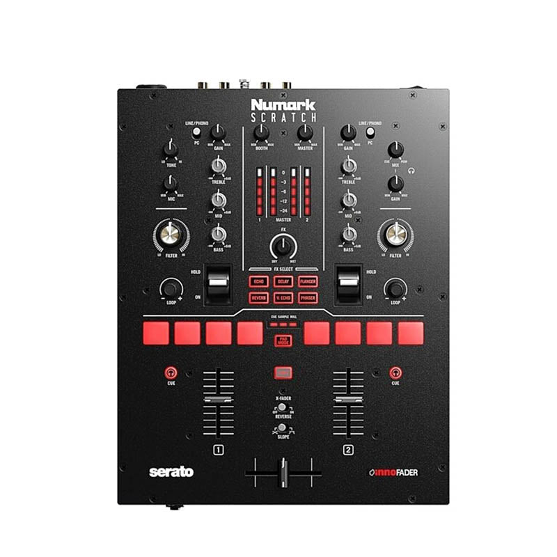 Numark Scratch - Elevate Your DJ Performance with InnoFADER Crossfader and Software-Based Effects - Take Your Mixing Skills to the Next Level
