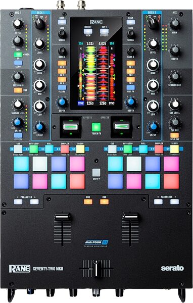 RANE SEVENTY-TWO MKII DJミキサー Rane Dj Seventy Two Mkii: Channel Performance Mixer – Denver DJ School