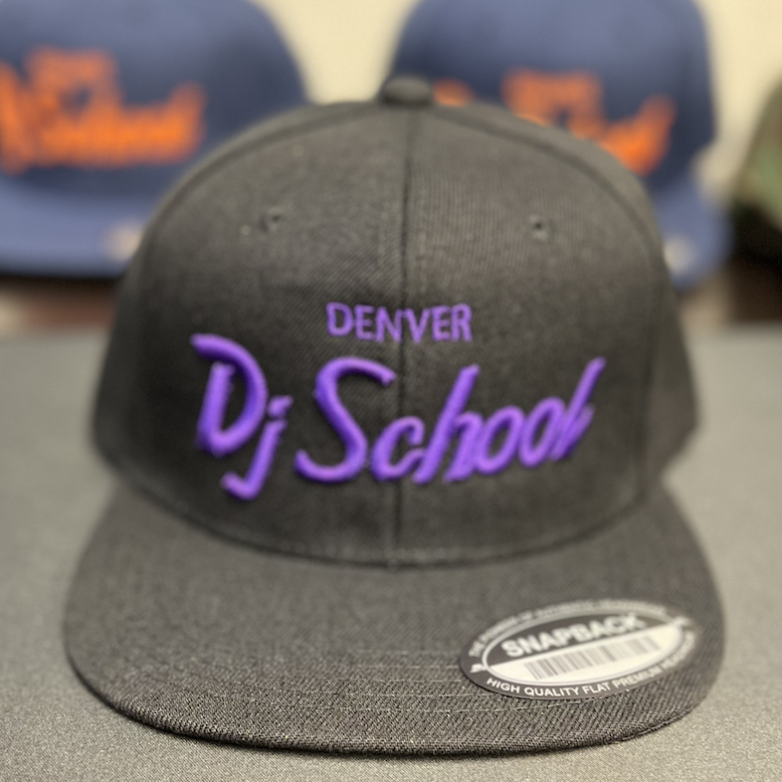 Denver DJ School Snapback Purple / Black