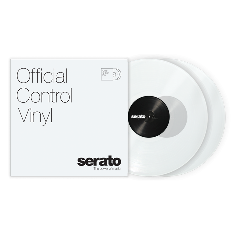 Serato Vinyl Clear (Pair)